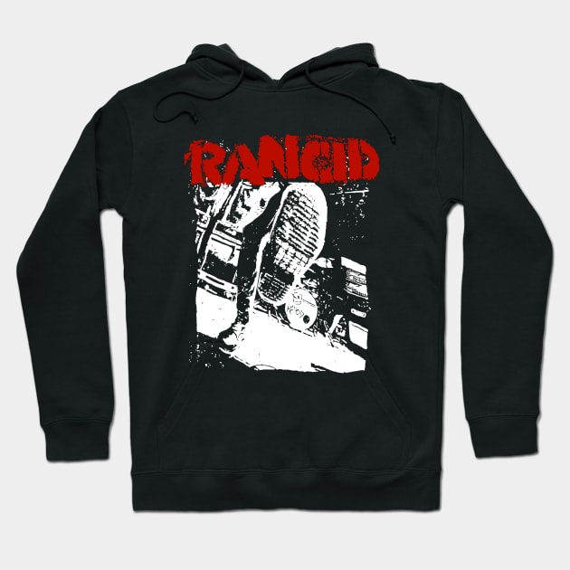 rancid band Hoodie by VizRad